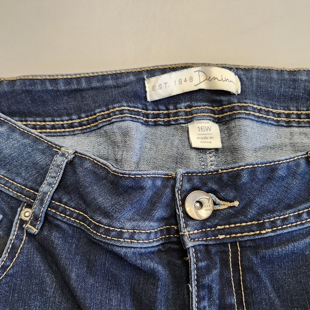 Denim Co. Classic Indigo Women's Jeans